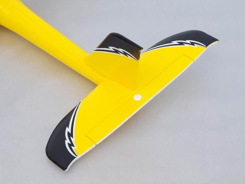 Back Side of Mirco Mini Remote Control Glider Plane Kit Smart-K 6106