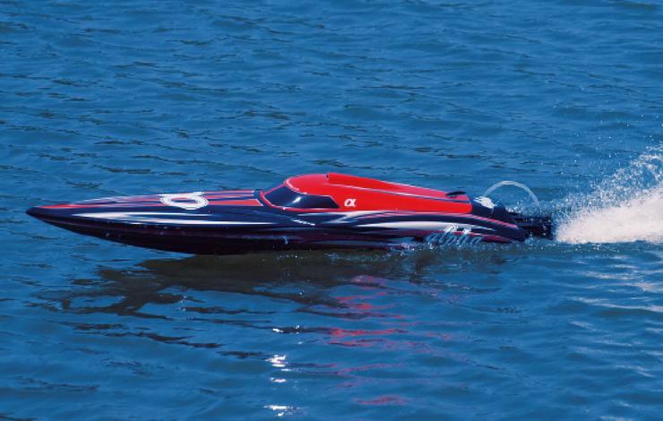 Brushless Motor Powered RC Speed Boat